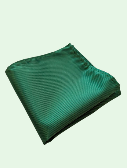 Solid Woven Pocket Square