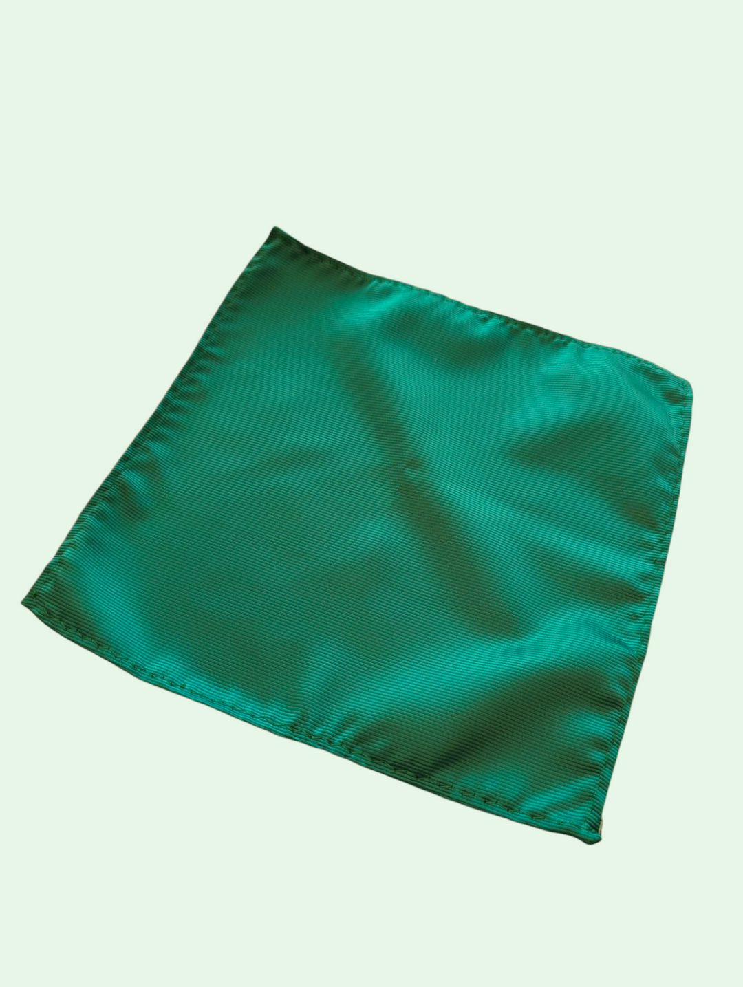 Solid Woven Pocket Square