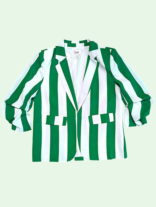 Sloane Striped Relaxed Blazer