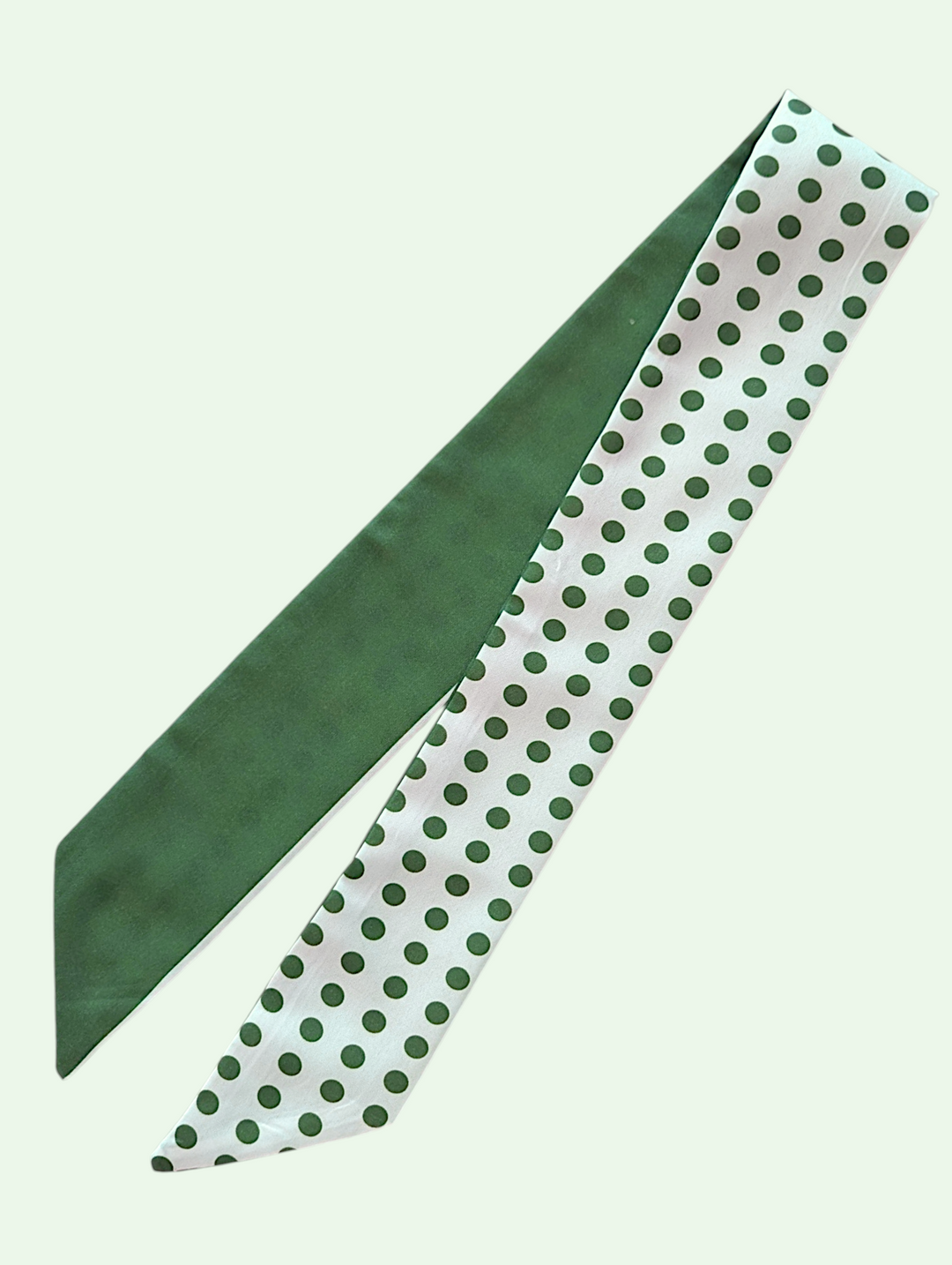 Polka Dot Skinny Scarf