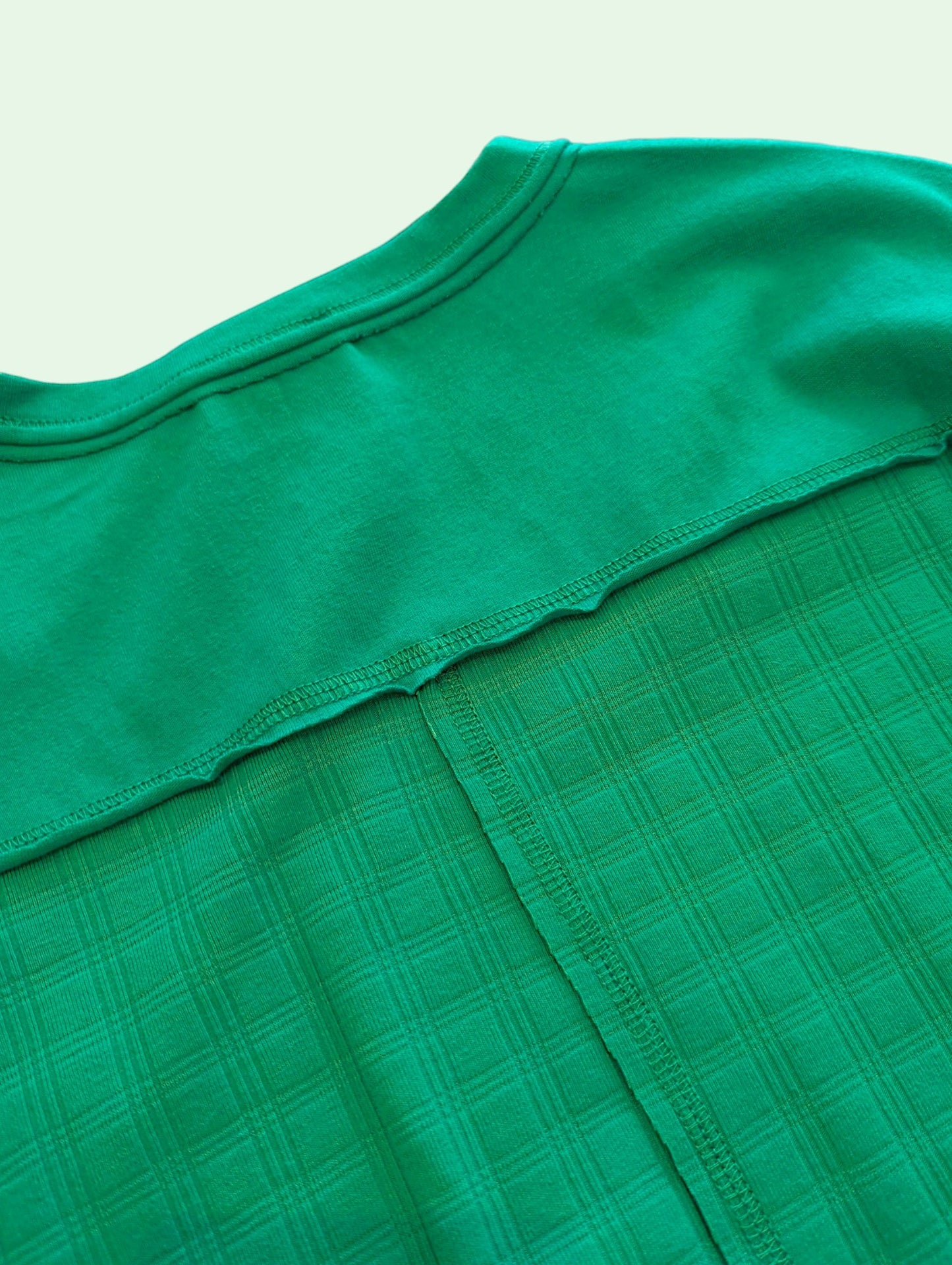 Cropped Dolman Tee Shirt