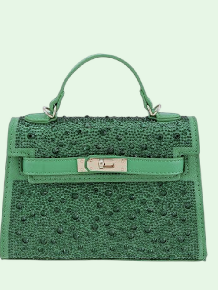 Rhinestone Crossbody Bag