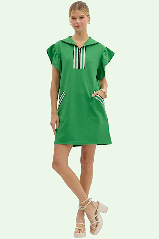 Simone Sport Zip Dress