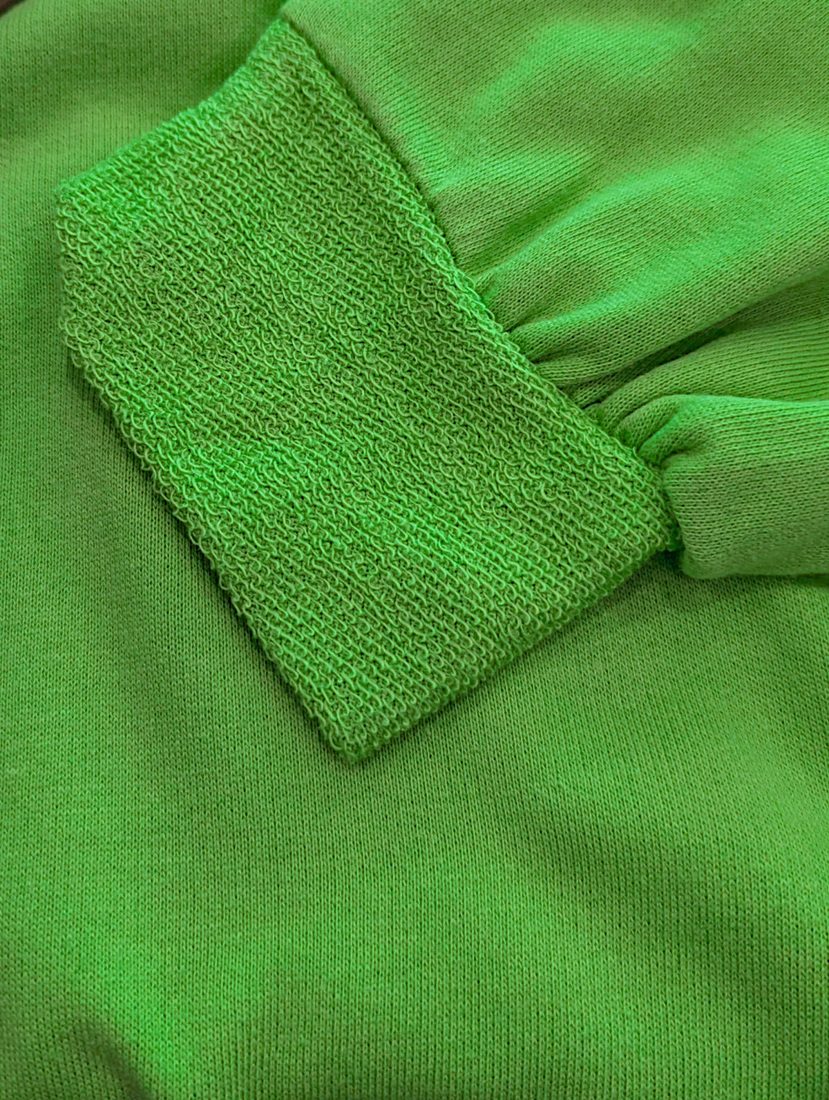 Raw Edge Terry Hood