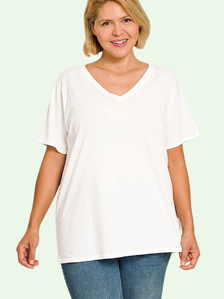The Basic 100% Cotton Tee