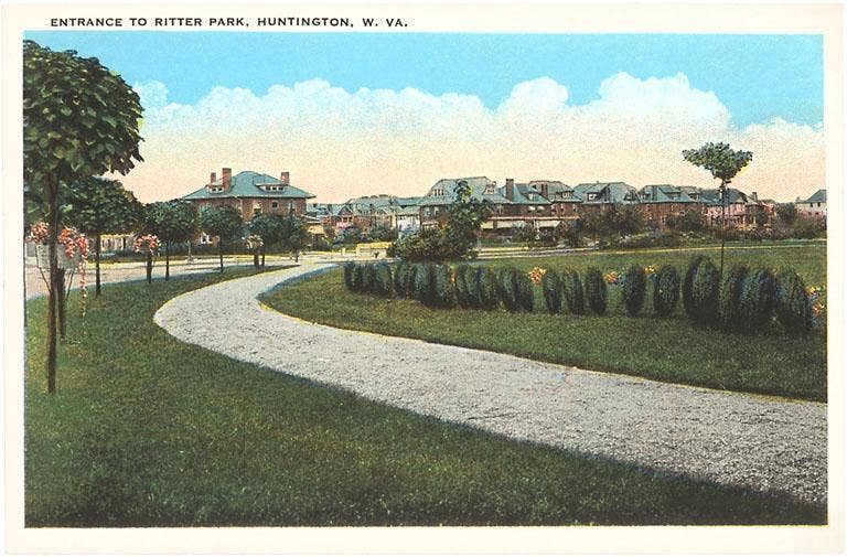 Ritter Park, Huntington, West Virginia Magnet