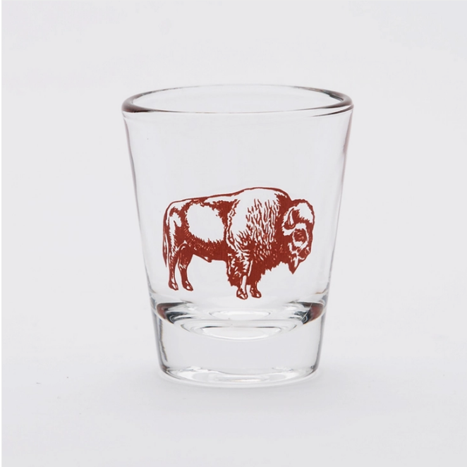 Bison Shot Glass