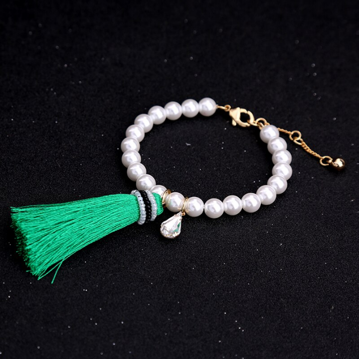 Pearl Tassel Bracelet