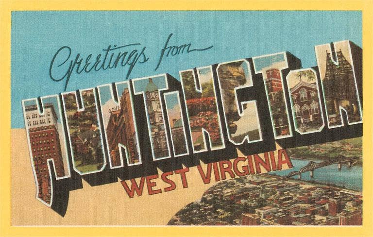 Greetings from Huntington, West Virginia Magnet